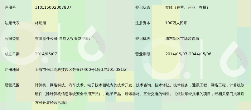 锦羿信息科技(上海)